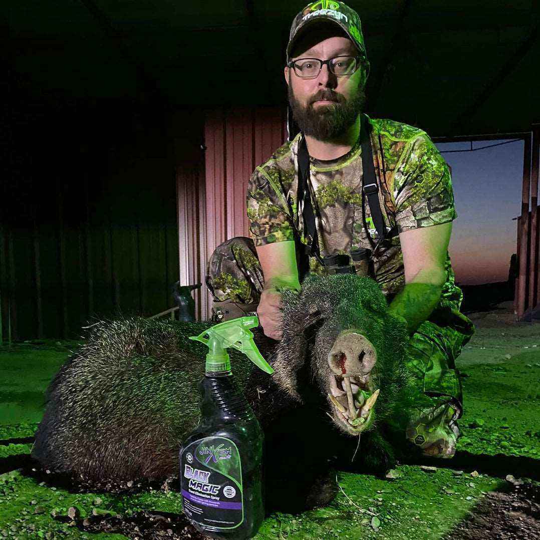 Scent Control For Wild Boar Hunting