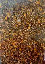 Close-up of Premium Persimmon Feed Block showing texture and grain composition"