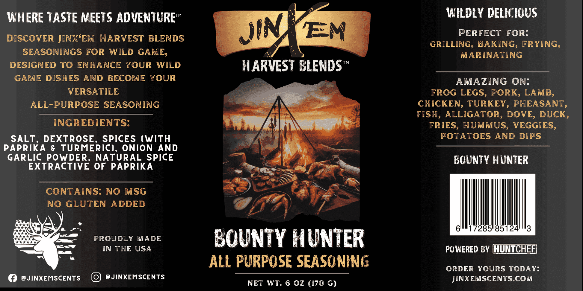 Bounty Hunter - All Purpose Seasoning Jinx'em Scents