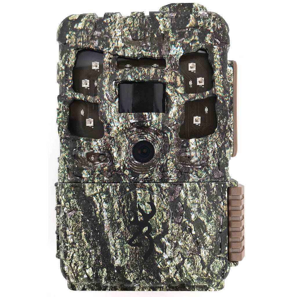 "Browning Pro Scout MAX Cellular Trail Camera with 4G connectivity and premium image quality for hunting and wildlife monitoring"