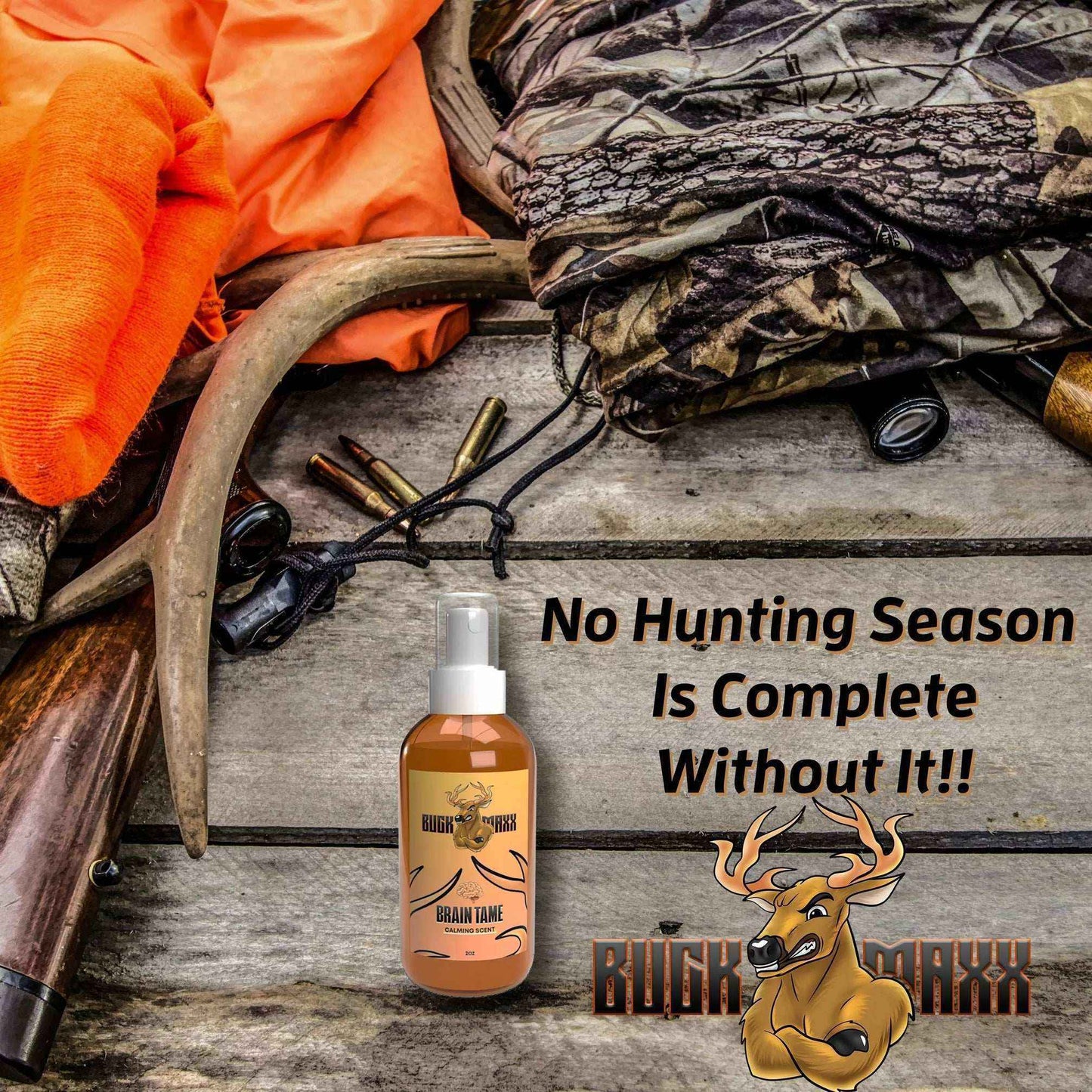BuckMaxx Brain Tame Calming Scent - Hunting Game Supplies