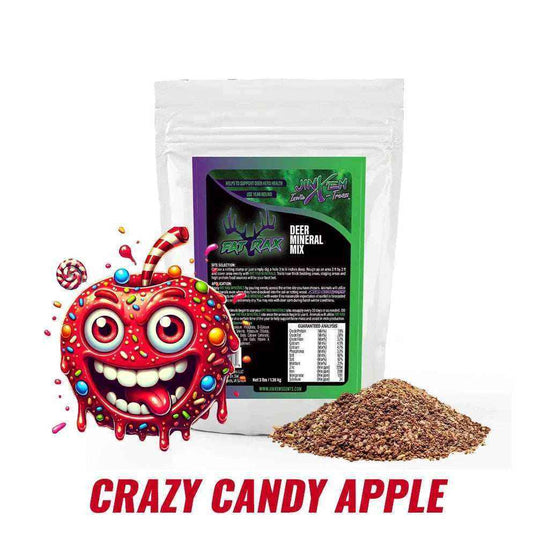 Fat Rax Deer Mineral - Crazy Candy Apple - Hunting Game Supplies