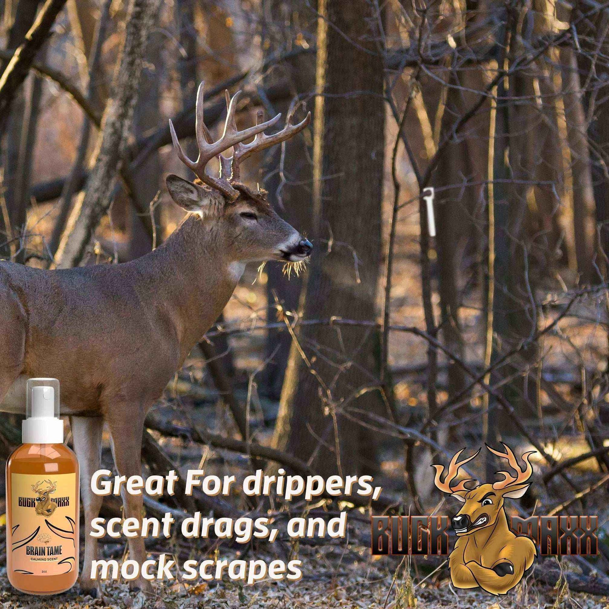 BuckMaxx Brain Tame Calming Scent - Hunting Game Supplies