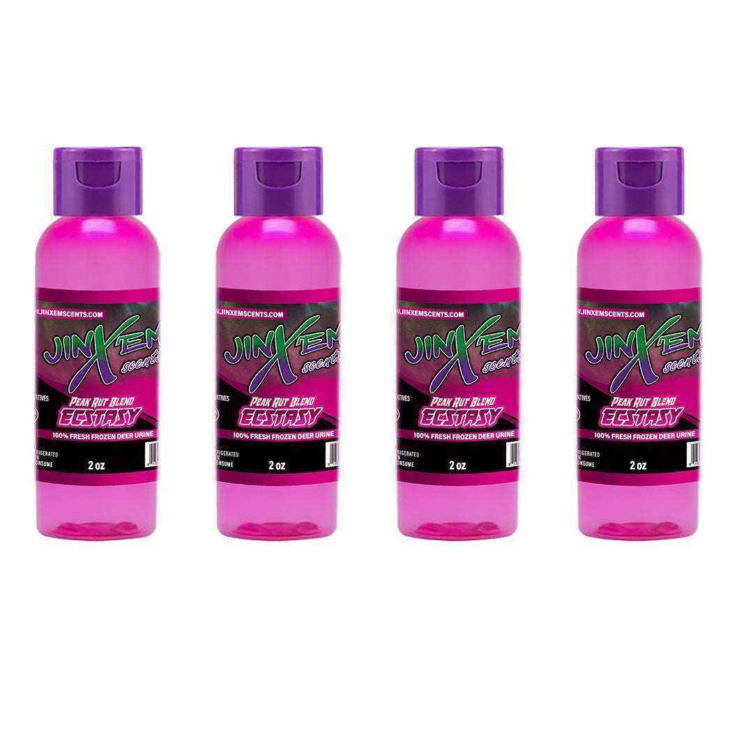 Fresh Deer Urine doe estrus ecstasy 4 pack