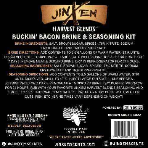 Grandma's Country Bacon - Brine & Seasoning Kit Jinx'em Scents