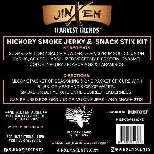 Hickory Smoke Jerky & Snack Stix Kit Jinx'em Scents