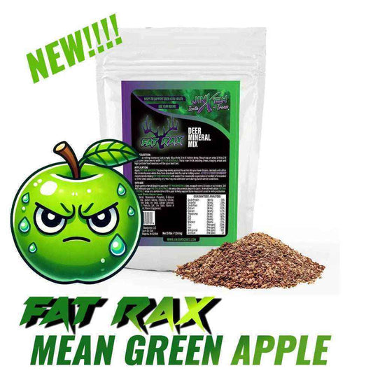 Fat Rax Deer Mineral - Mean Green Apple - Hunting Game Supplies