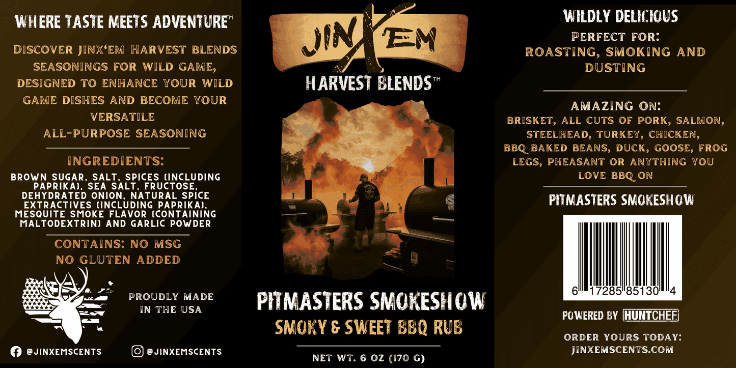 Pitmasters Smokeshow Label
