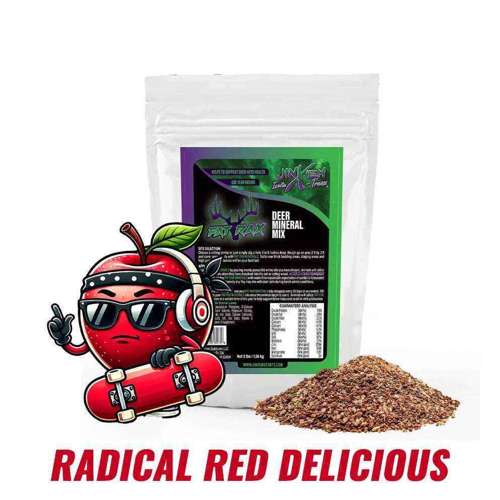 Fat Rax Deer Mineral - Radical Red Delicious - Hunting Game Supplies