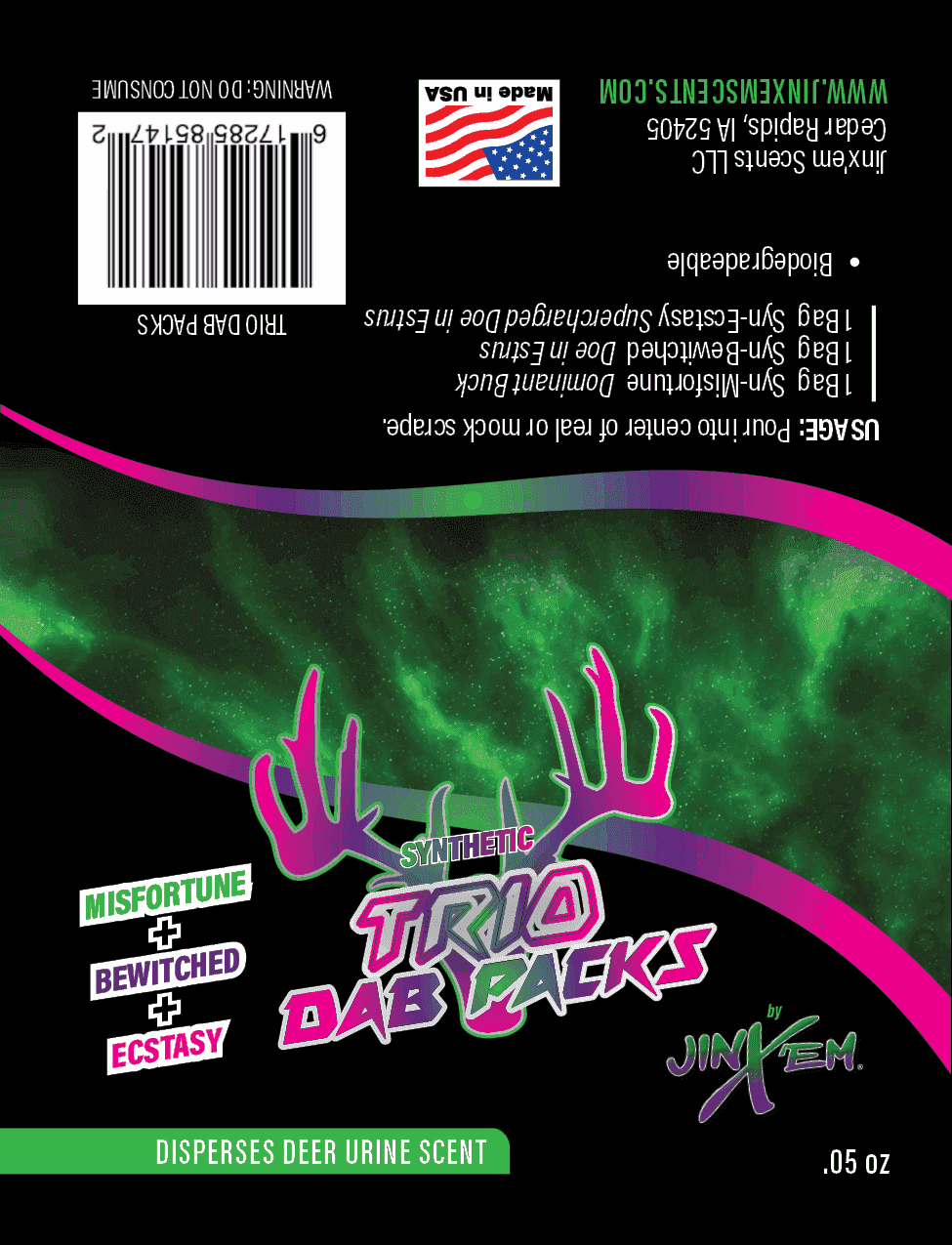 Syn-Trio Dabs Packs Jinx'em Scents