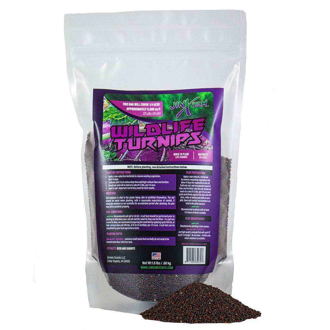 Food Plot Seed - Wildlife Turnips