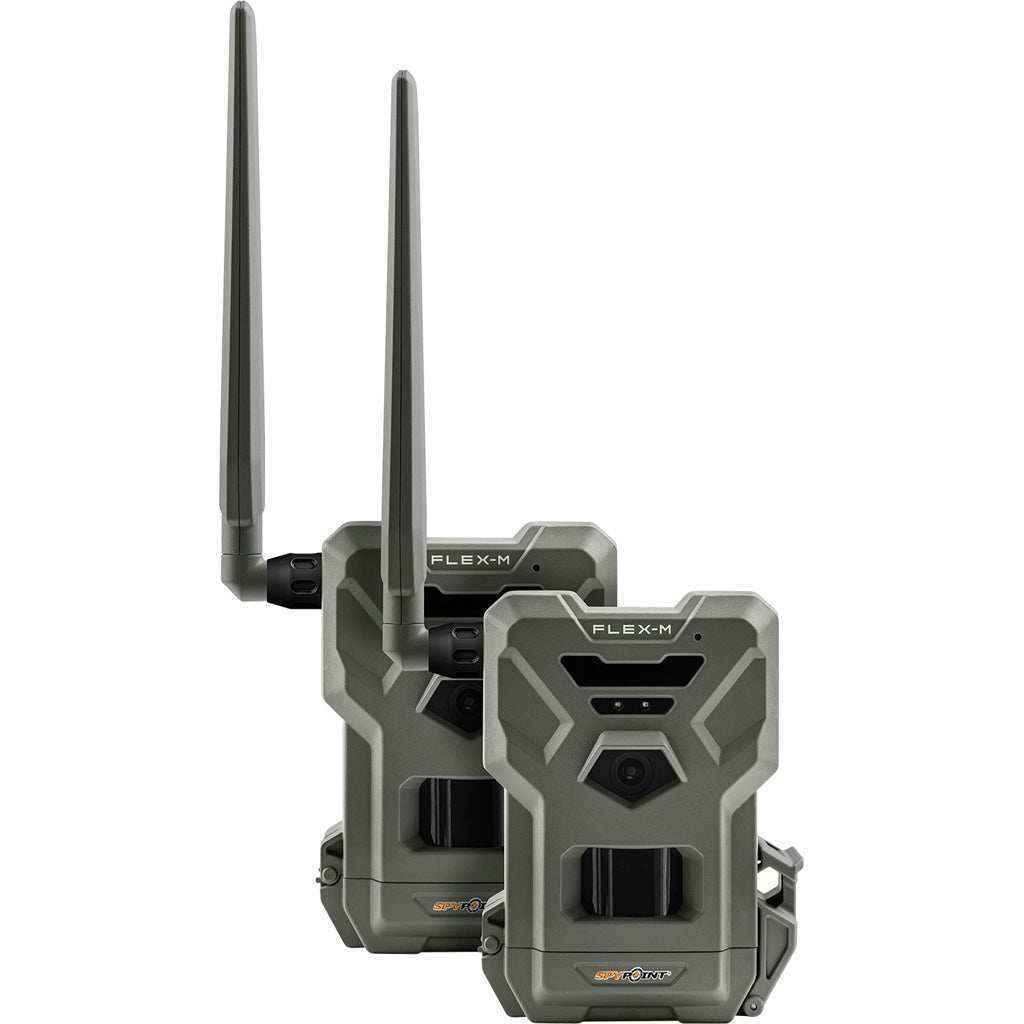 Spypoint Flex-M Twin Pack cellular trail cameras for hunting