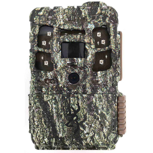 "Browning Pro Scout MAX Cellular Trail Camera with 4G connectivity and premium image quality for hunting and wildlife monitoring"