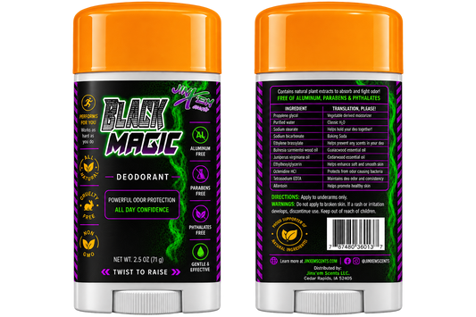 Black Magic Unscented Deodorant