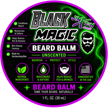 Black Magic Unscented Beard Balm