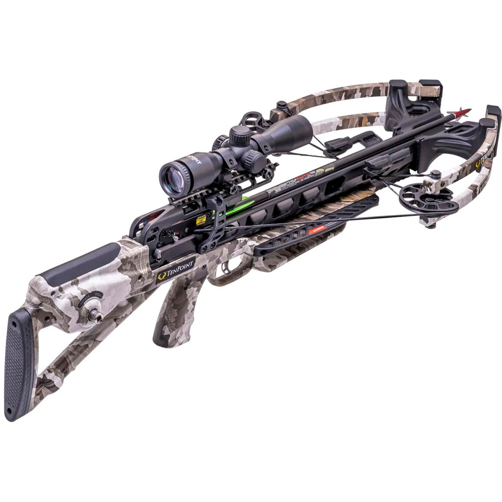 TenPoint Venom X Crossbow Package in Vektra Camo with Pro-View 400 Scope and ACUslide system